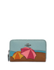 Coach Medium Zip Around Wallet With Umbrella Motif