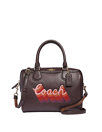 Coach Mini Bennett Satchel With Coach Script