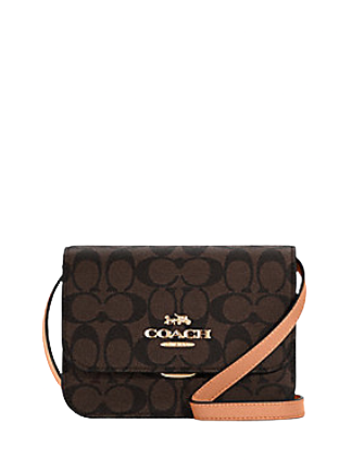 Hayden Crossbody Bag - Coach - Beige - Canva