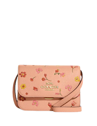 Coach floral crossbody bag hotsell