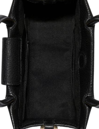 black coach mini bag