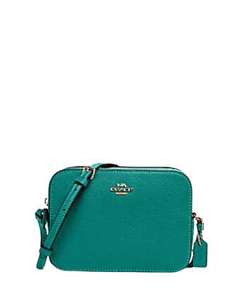 Coach camera bag blue on sale