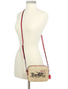 Coach Mini Camera Bag in Signature Horse and Carriage Heart Print