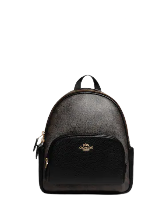 Coach Mini Court Backpack In Signature Canvas Brixton Baker