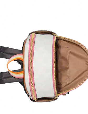 Coach court tote hotsell in signature nylon