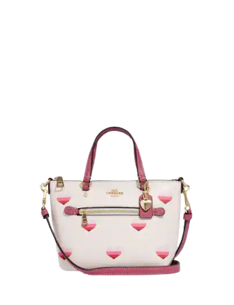 Coach Heart Print Handbags