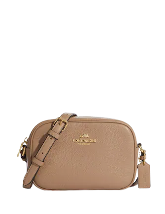 Coach tan handbag 2025