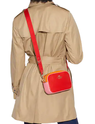 Coach Mini Jamie Camera Bag In Colorblock Brixton Baker