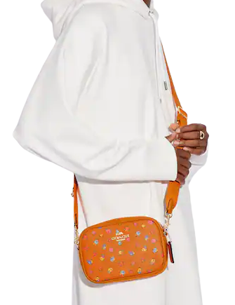 Coach Mini Jamie Camera Bag With Mini Vintage Rose Print Brixton