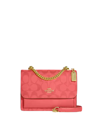 Coach Mini Klare Crossbody In Signature Canvas