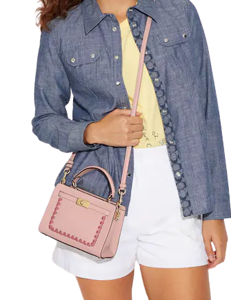 Coach Mini Lane Top Handle With Whipstitch | Brixton Baker Coach Mini Lane Top Handle With Whipstitch | Brixton Baker