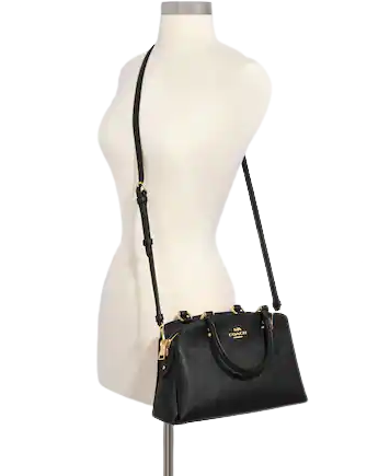 Coach 91146 Mini Lillie Carryall Shoulder Bag in Black