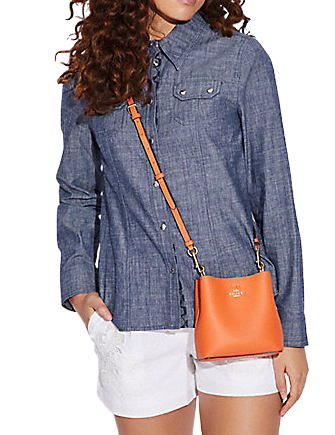Coach bucket purses hotsell