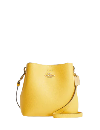 Coach Yellow Small Town Bucket Bag, Best Price and Reviews