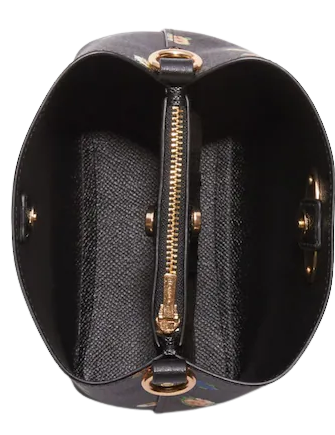 Vintage COACH Monogram Mini Black Canvas&Leather Shoulder Bag- Great  Condition!