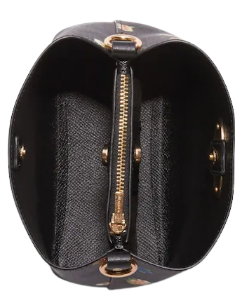 Coach small town on sale bucket bag black