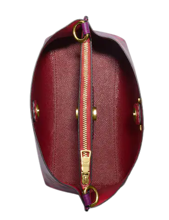 Coach floral bucket bag online
