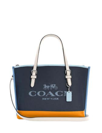 Coach Mollie Tote 25 In Colorblock | Brixton Baker