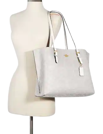 Coach Mollie Tote In Signature Canvas