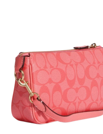 Pink lemonade coach purse sale