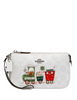 Coach Nolita 19 In Signature Canvas With Train