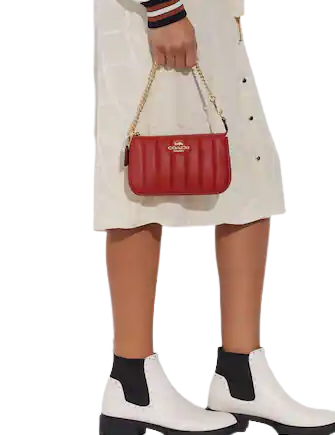 Coach Nolita 19 With Chain With Linear Quilting