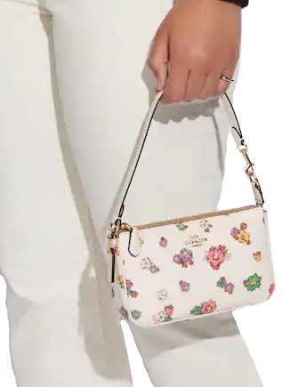Coach Nolita 19 With Spaced Floral Field Print