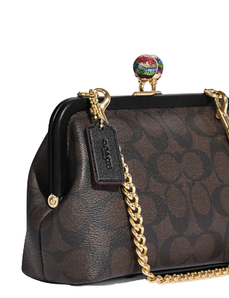Kisslock coach handbag hotsell
