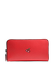 Coach Pac Man Accordion Zip Wallet in Calf Leather