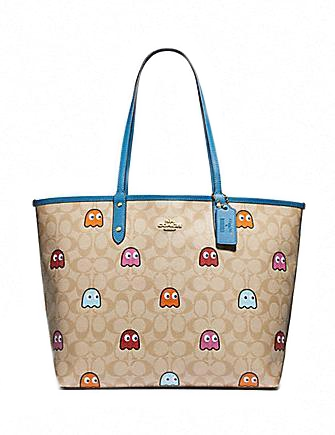 Coach Pac-Man Signature Reversible City Tote | Brixton Baker Coach Pac-Man Signature Reversible City Tote | Brixton Baker