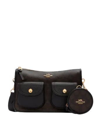 Coach, Bags, Coach Pennie Shoulder Bag In Colorblock New