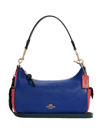 Coach Handbag, Pennie Shoulder Bag, Color block