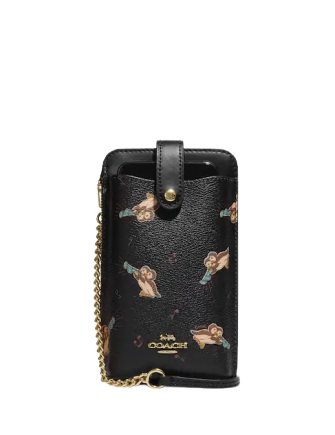 Coach Phone Crossbody With Penguin Print | Brixton Baker