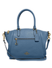 Coach Polished Pebble Leather Elise Small Satchel