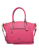 Coach Polished Pebble Leather Elise Small Satchel