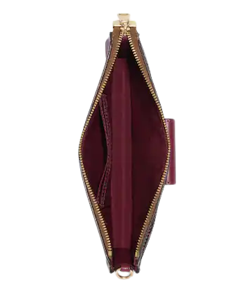 Coach Poppy Crossbody With Card Case In Signature Canvas With Coach Poppy Crossbody With Card Case In Signature Canvas With