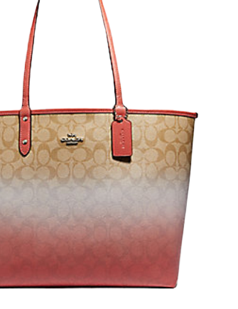 Coach Reversible City Tote in Ombre Signature Print Canvas