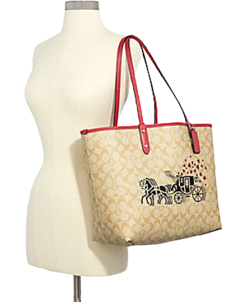 Coach Reversible City Tote Handbag