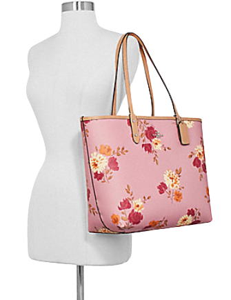 Coach Reversible PVC City Signature Tote