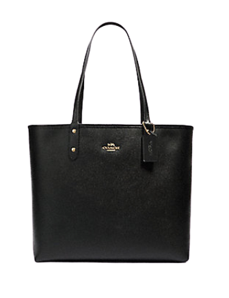 Coach Reversible City Tote With Crayon Hearts Print