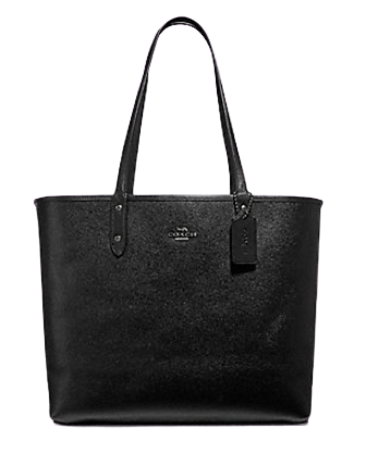 Coach reversible discount city tote leopard