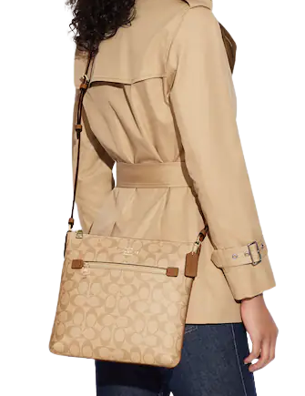 Coach Rowan File Bag In Signature Canvas