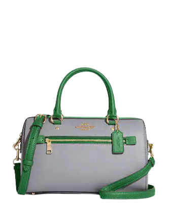 Coach Rowan Satchel In Colorblock Signature Canvas | Brixton Baker Coach Rowan Satchel In Colorblock Signature Canvas | Brixton Baker