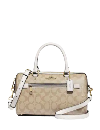 COACH®  Rowan Satchel In Signature Canvas