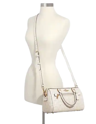 Coach rowan satchel in hot sale signature leather