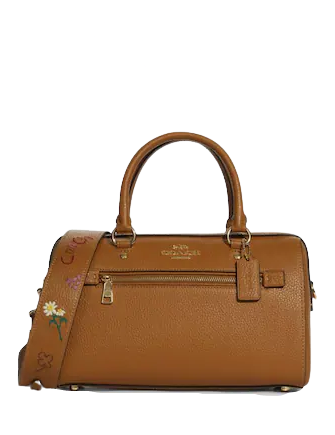 Coach Rowan Satchel With Diary Embroidery Brixton Baker
