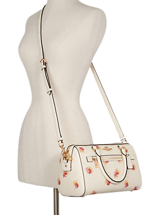 Coach Rowan Satchel With Pop Floral Print | Brixton Baker Coach Rowan Satchel With Pop Floral Print | Brixton Baker