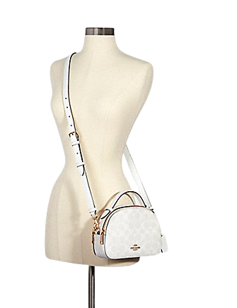 Coach Serena Satchel In Signature Canvas Brixton Baker