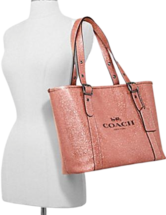 Coach, Bags, Coach Small Ferry Tote In Signature Clear Canvas