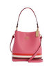 Coach Small Town Bucket Bag In Colorblock With Stripe